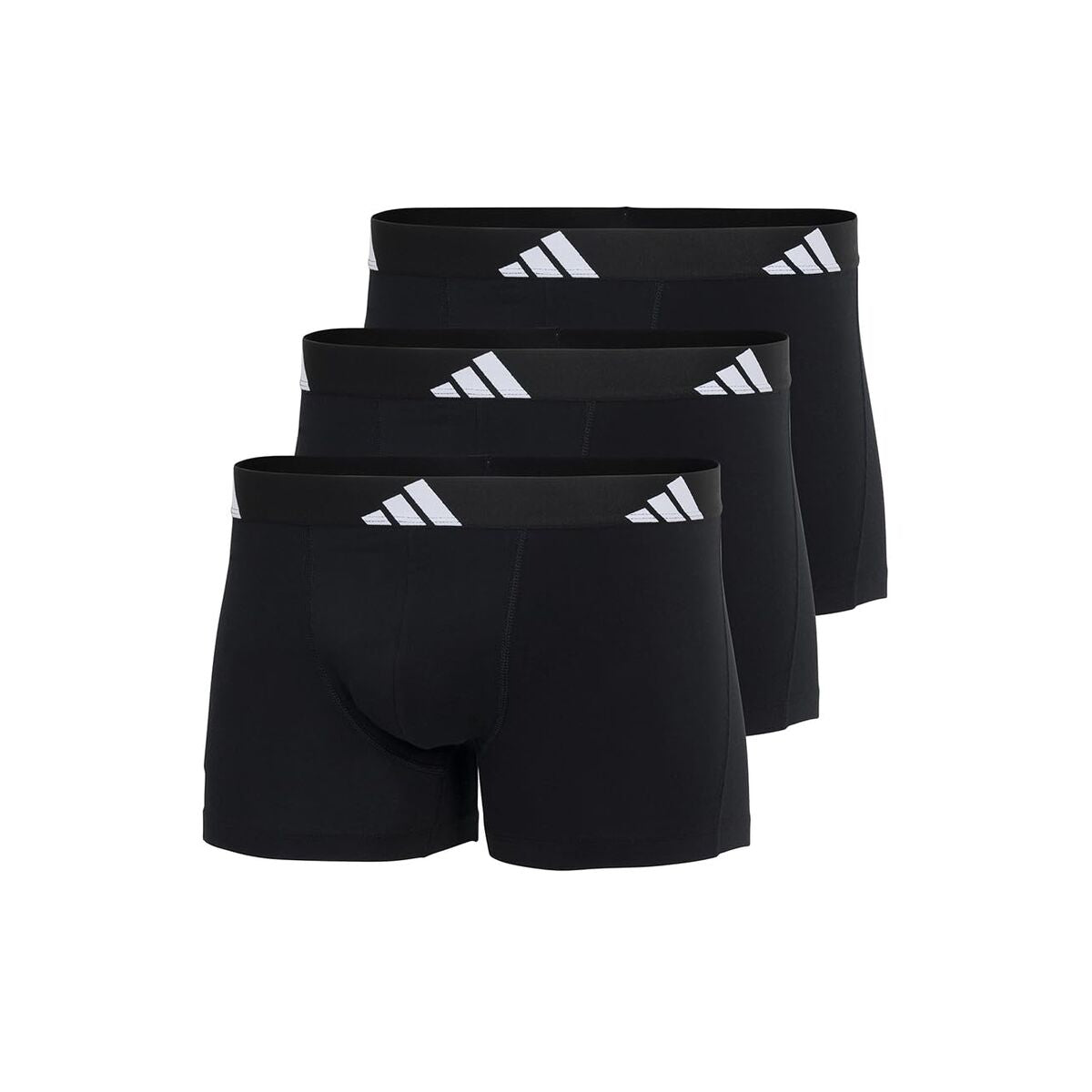 Men's Boxer Shorts Adidas Active Flex Black 3 Pieces-0