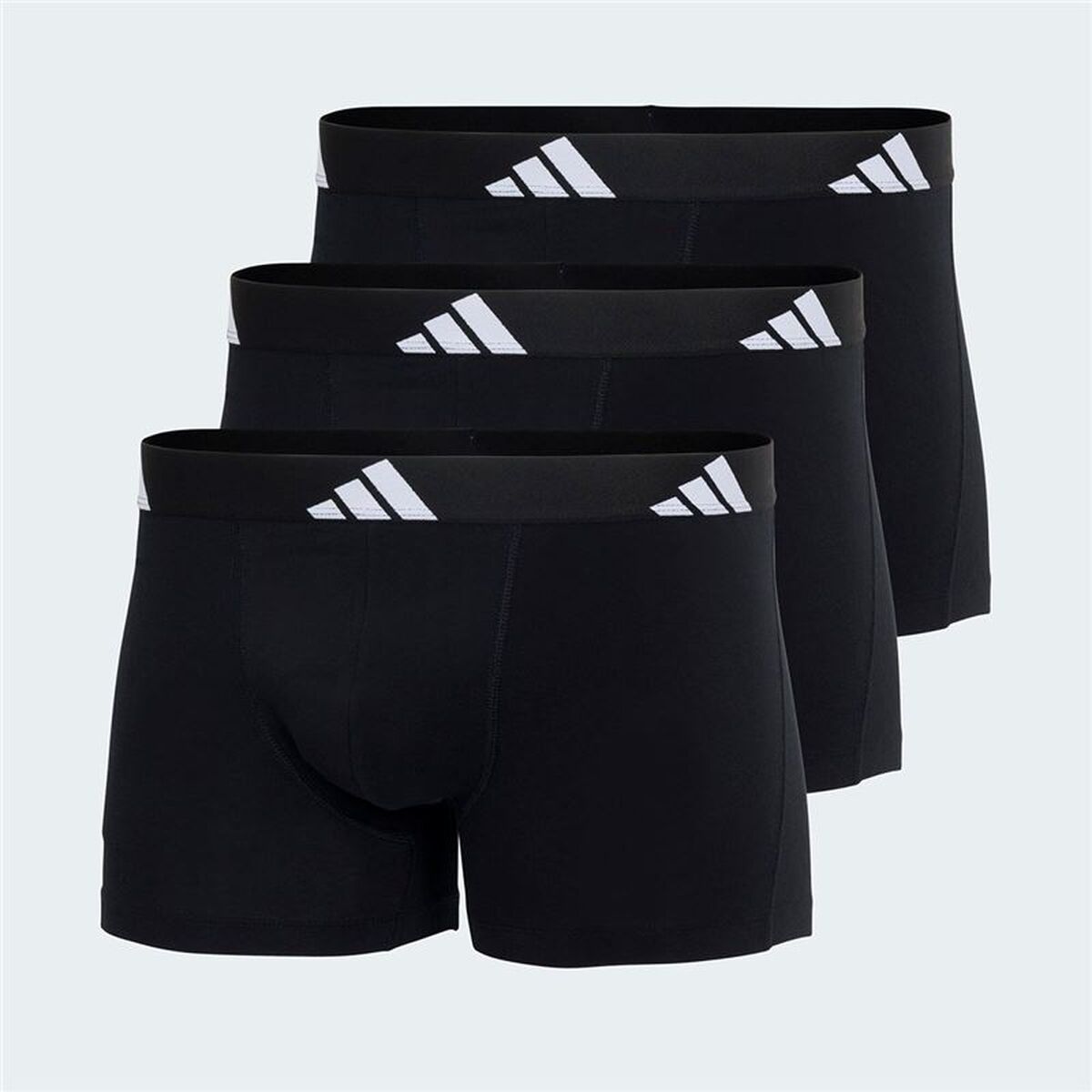 Men's Boxer Shorts Adidas Active Flex Black 3 Pieces-4